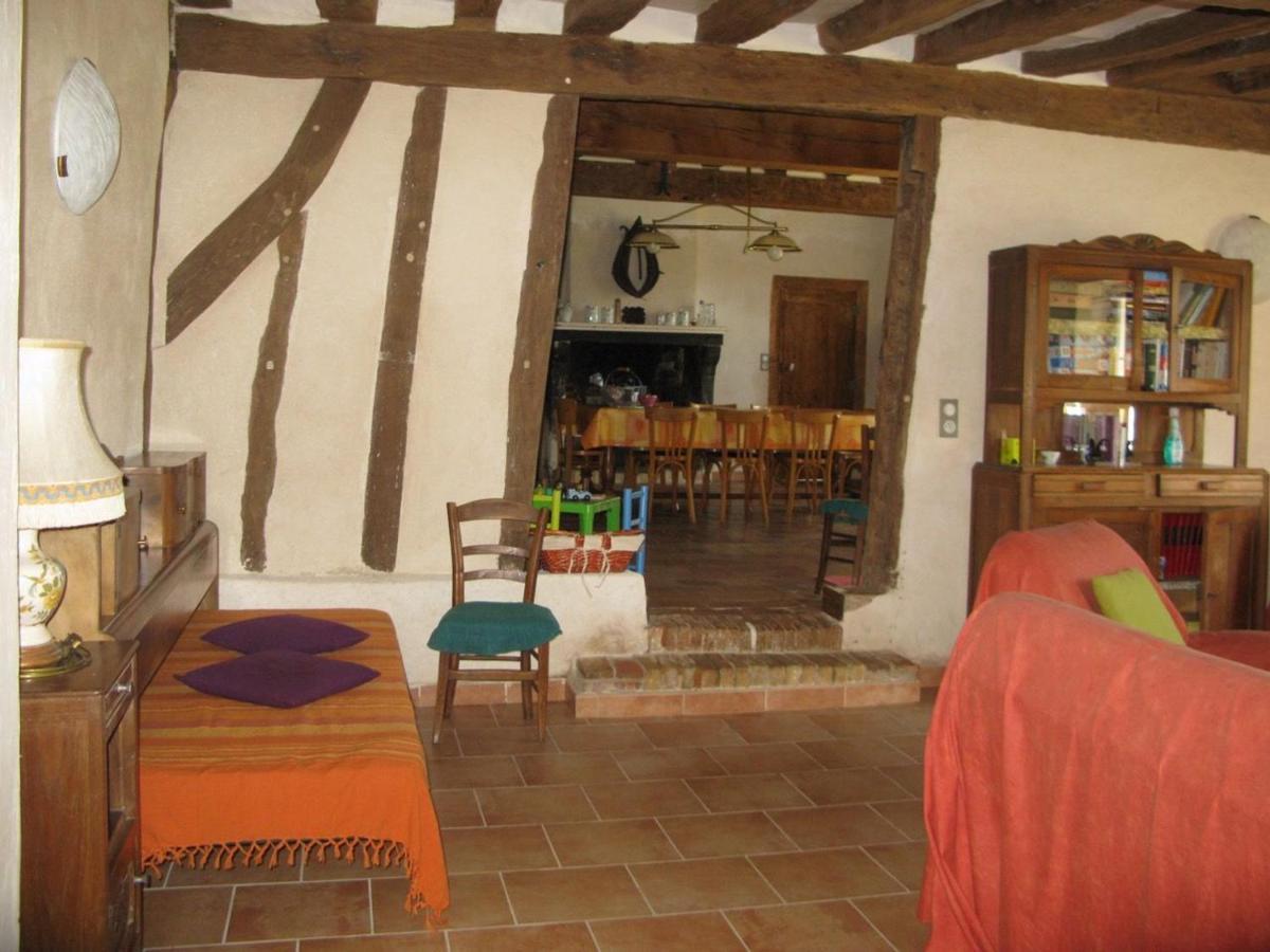 Maison Spacieuse Et Independante Avec Jardin Et Terrasse, Ideale Pour Observer La Nature En Sarthe - Fr-1-410-215 Rouperroux-le-Coquet Exteriér fotografie